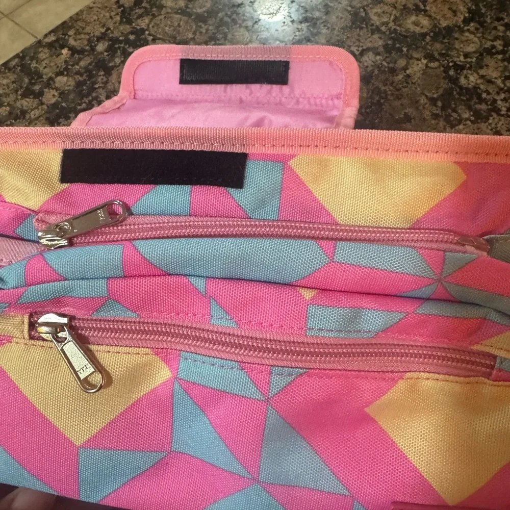 Stroller caddy - Colorful Geometric !